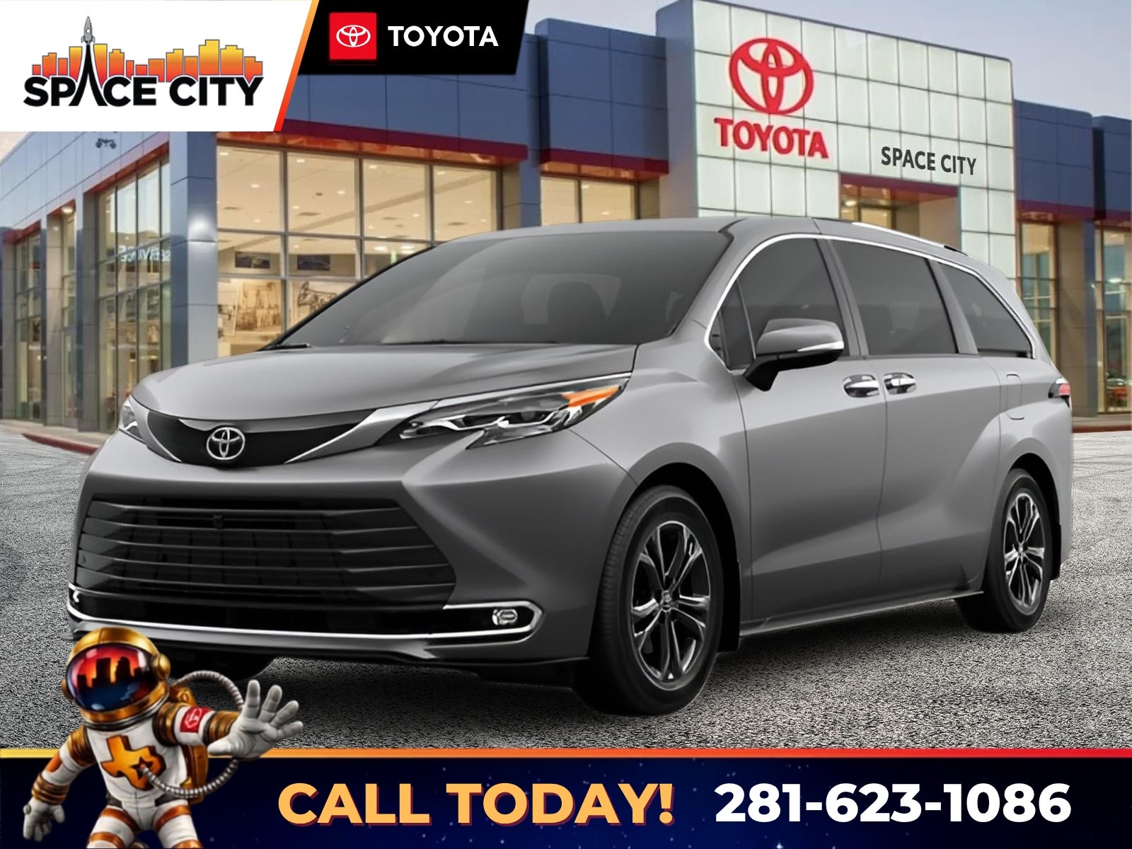 2026 Toyota Sienna Platinum 7 Passenger