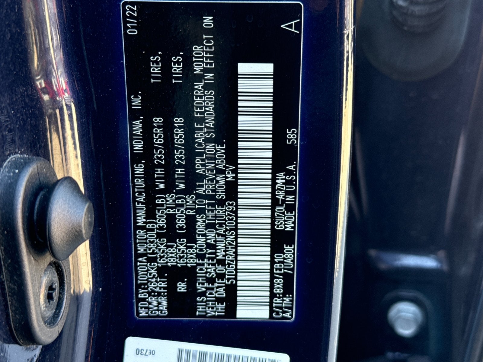2022 Toyota Highlander XLE