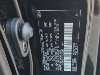 2026 Toyota Sienna XSE 7 Passenger