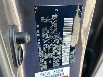 2013 Toyota SIENNA XLE 3.5L XLE 8 Passenger