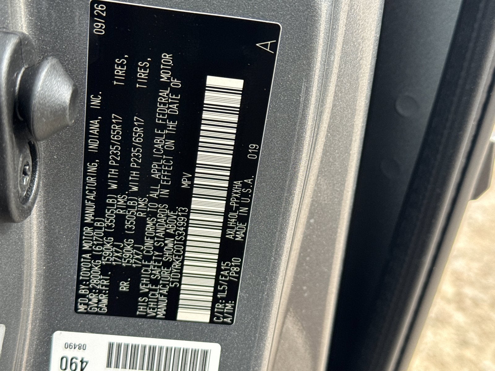 2026 Toyota Sienna XLE