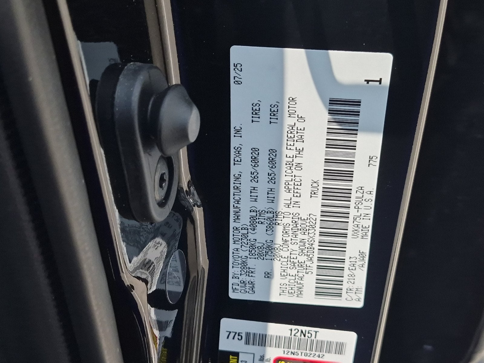 2025 Toyota Tundra Limited