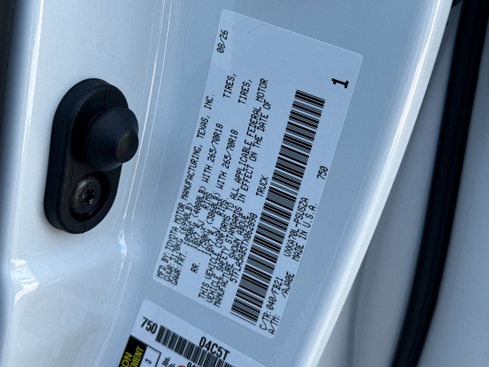 2026 Toyota Tundra SR5