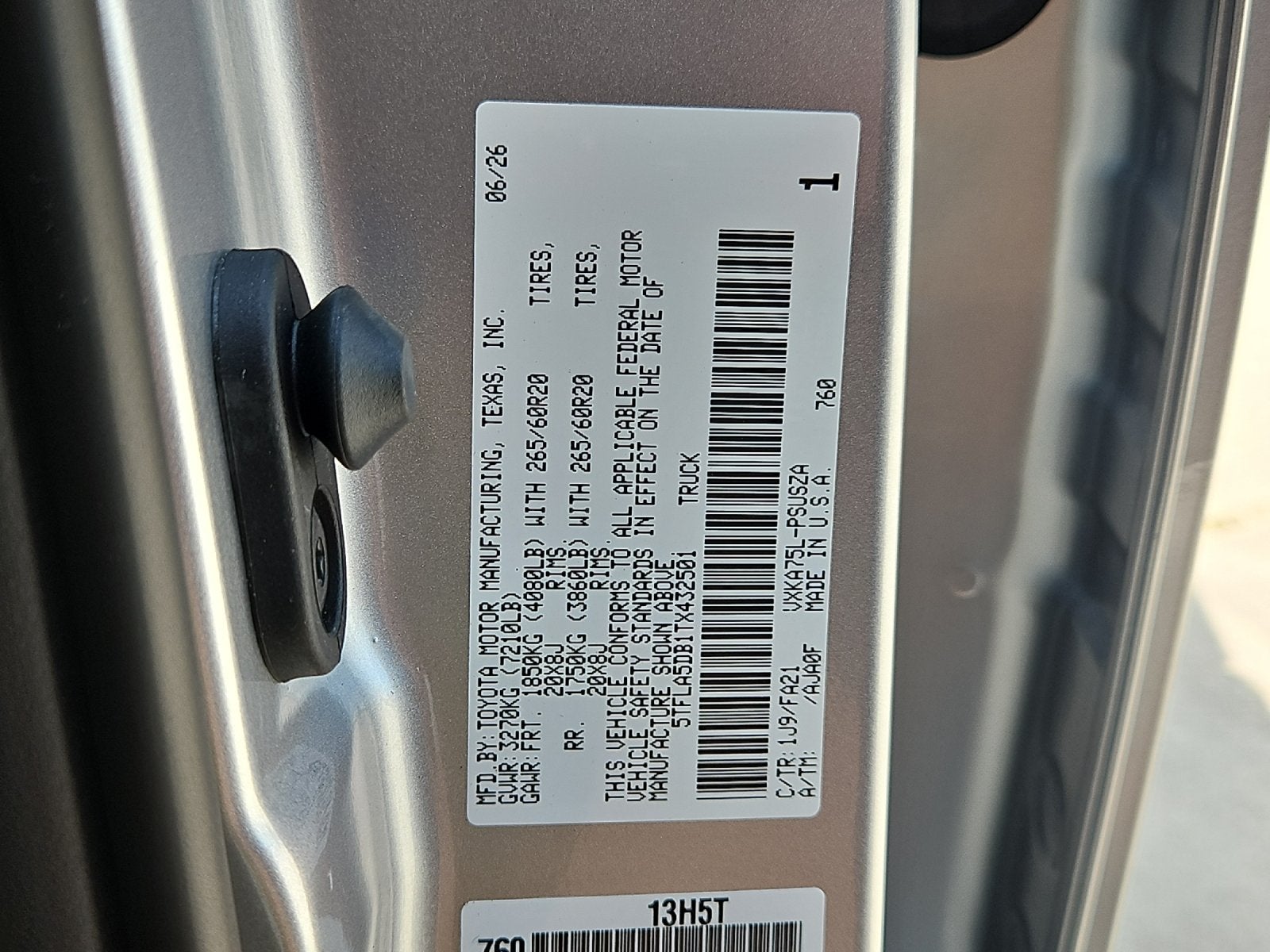 2026 Toyota Tundra SR5