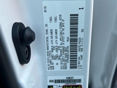 2026 Toyota Tundra 1794 Edition