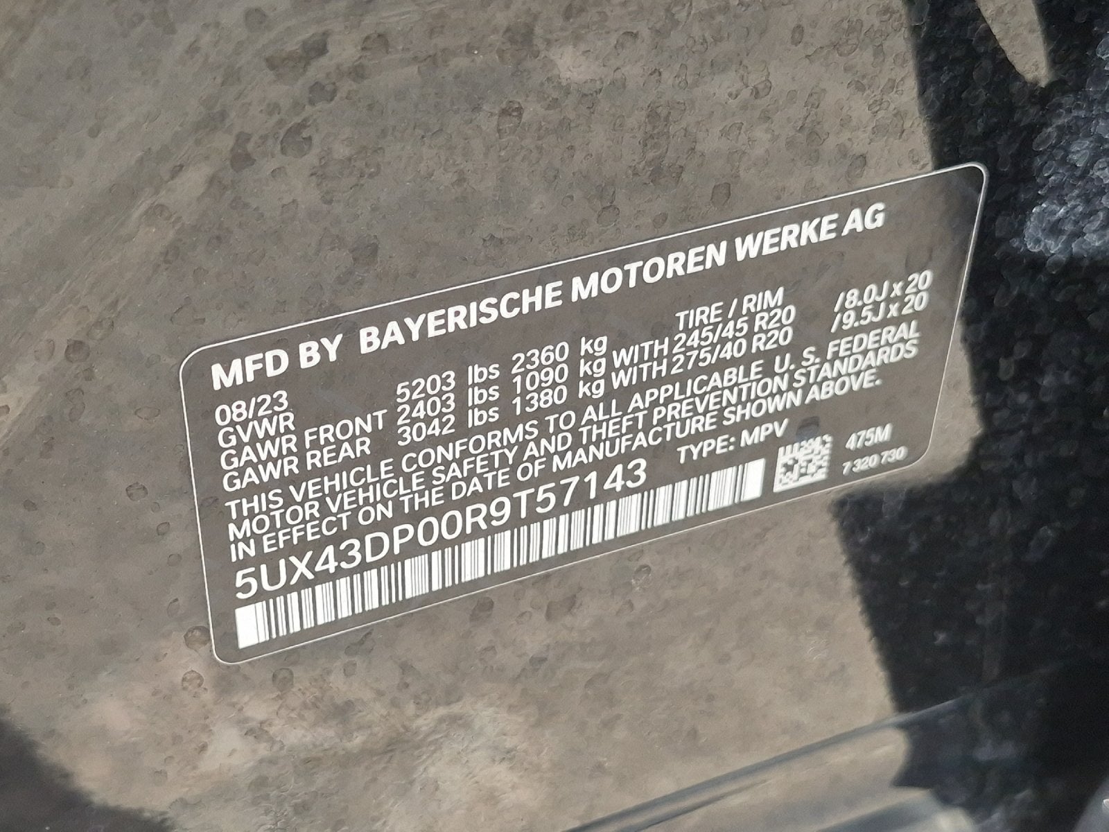 2024 BMW X3 sDrive30i