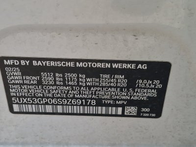 2025 BMW X3 30 xDrive