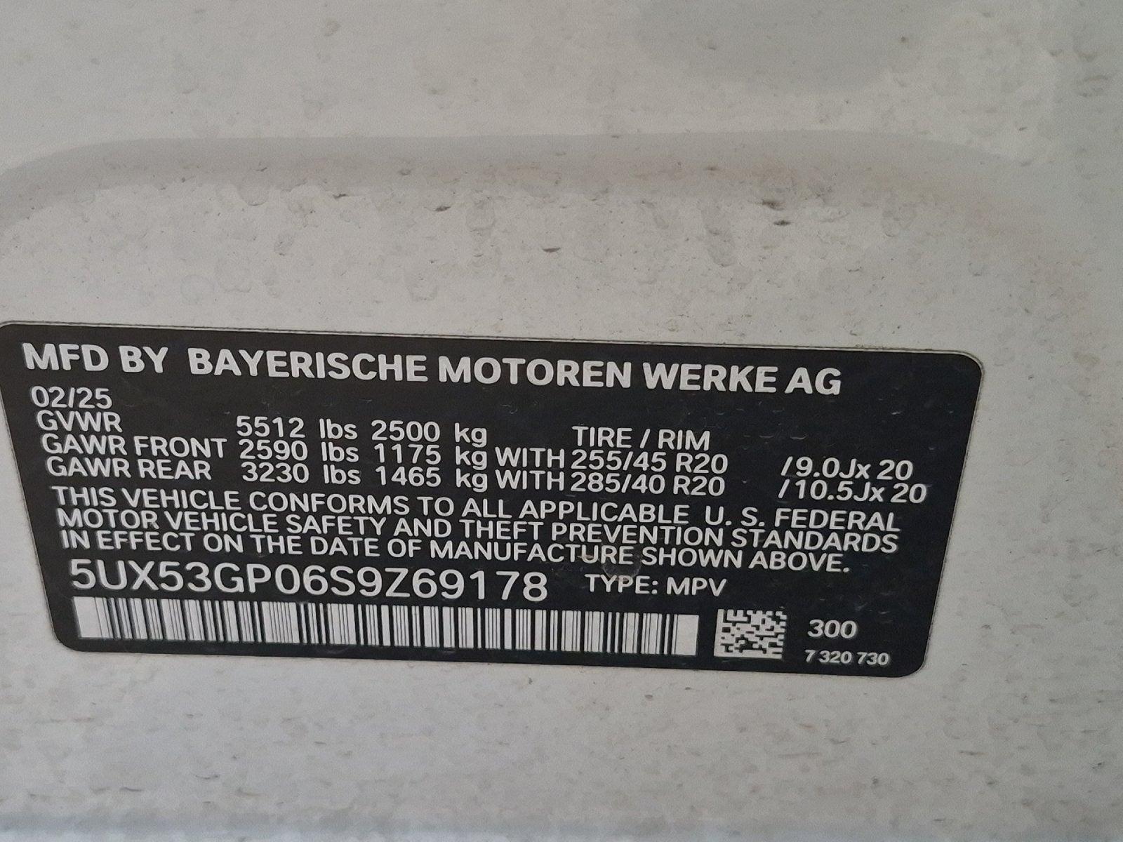 2025 BMW X3 30 xDrive
