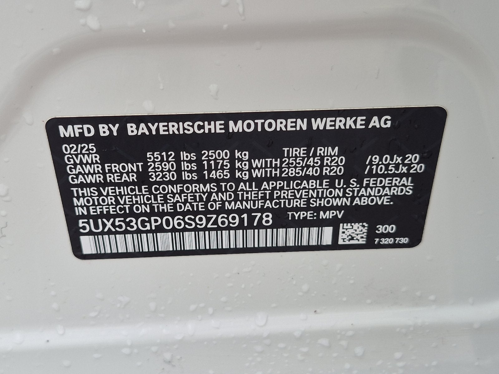 2025 BMW X3 30 xDrive