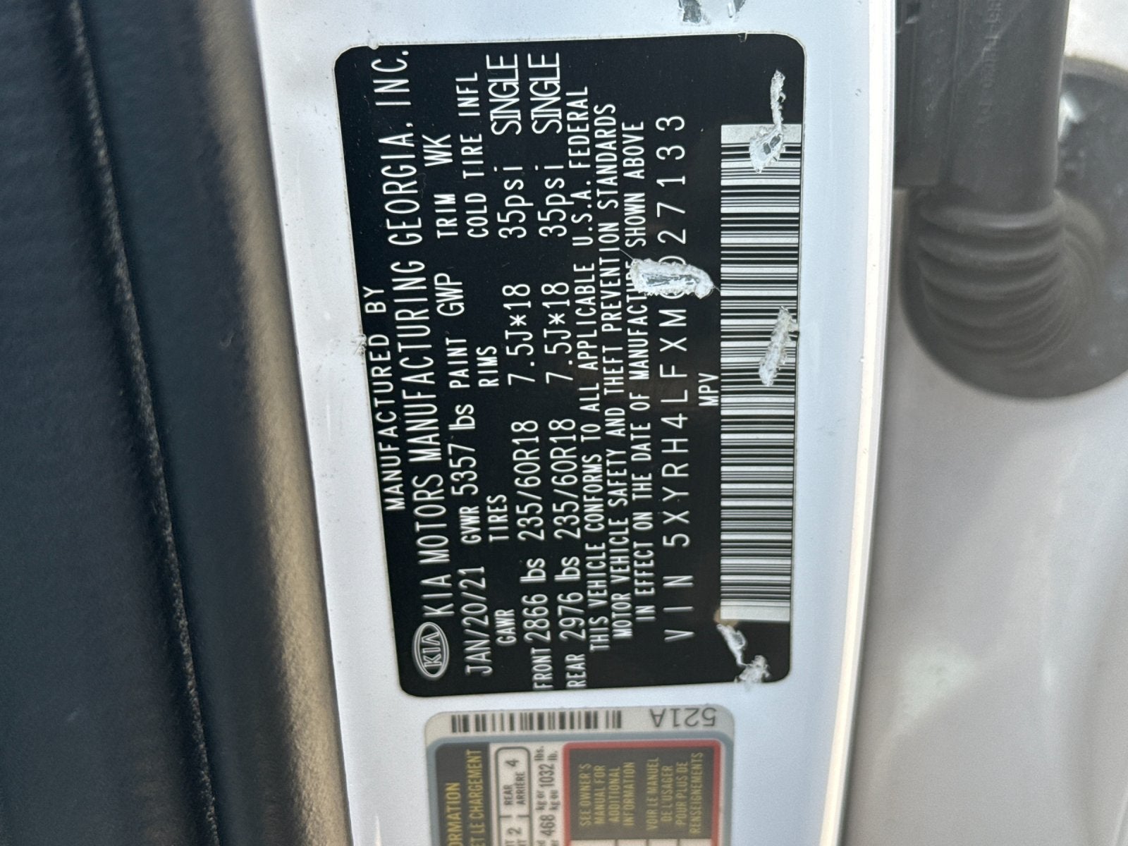 2021 Kia Sorento EX