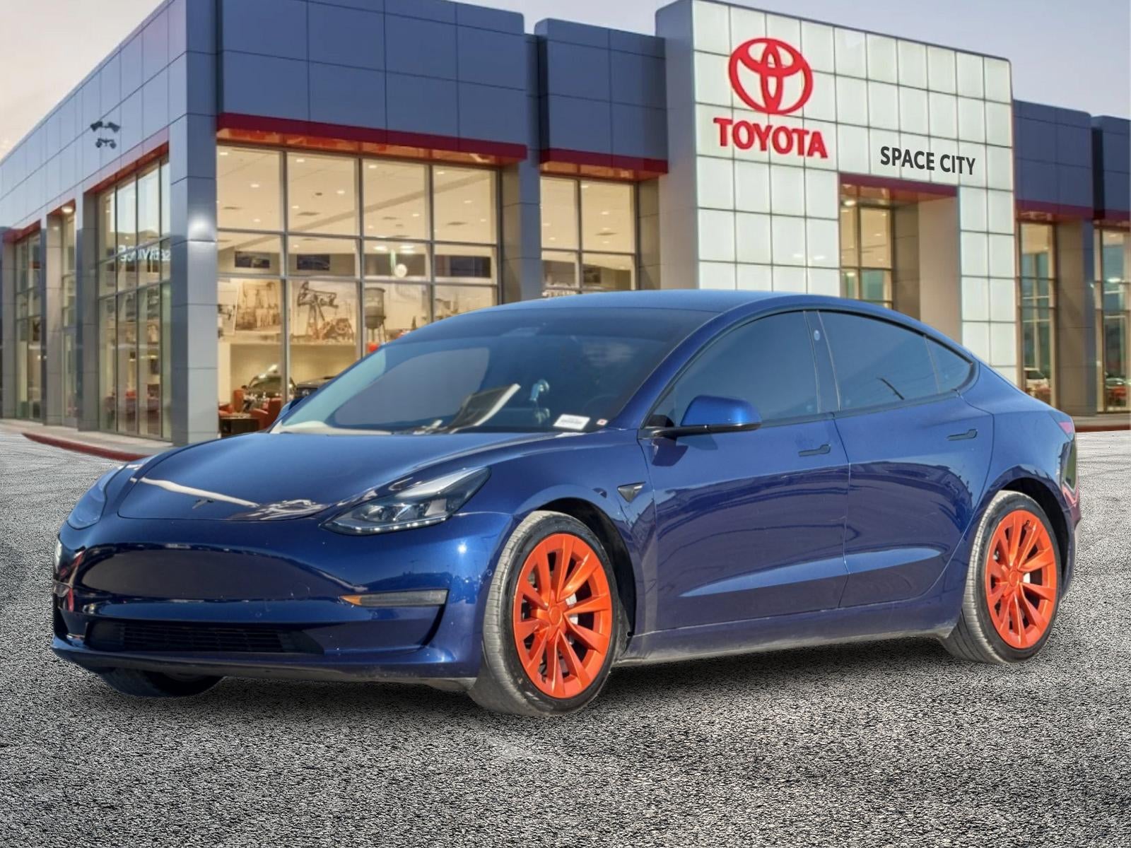 Used 2021 Tesla Model 3 Base with VIN 5YJ3E1EB0MF009982 for sale in Humble, TX
