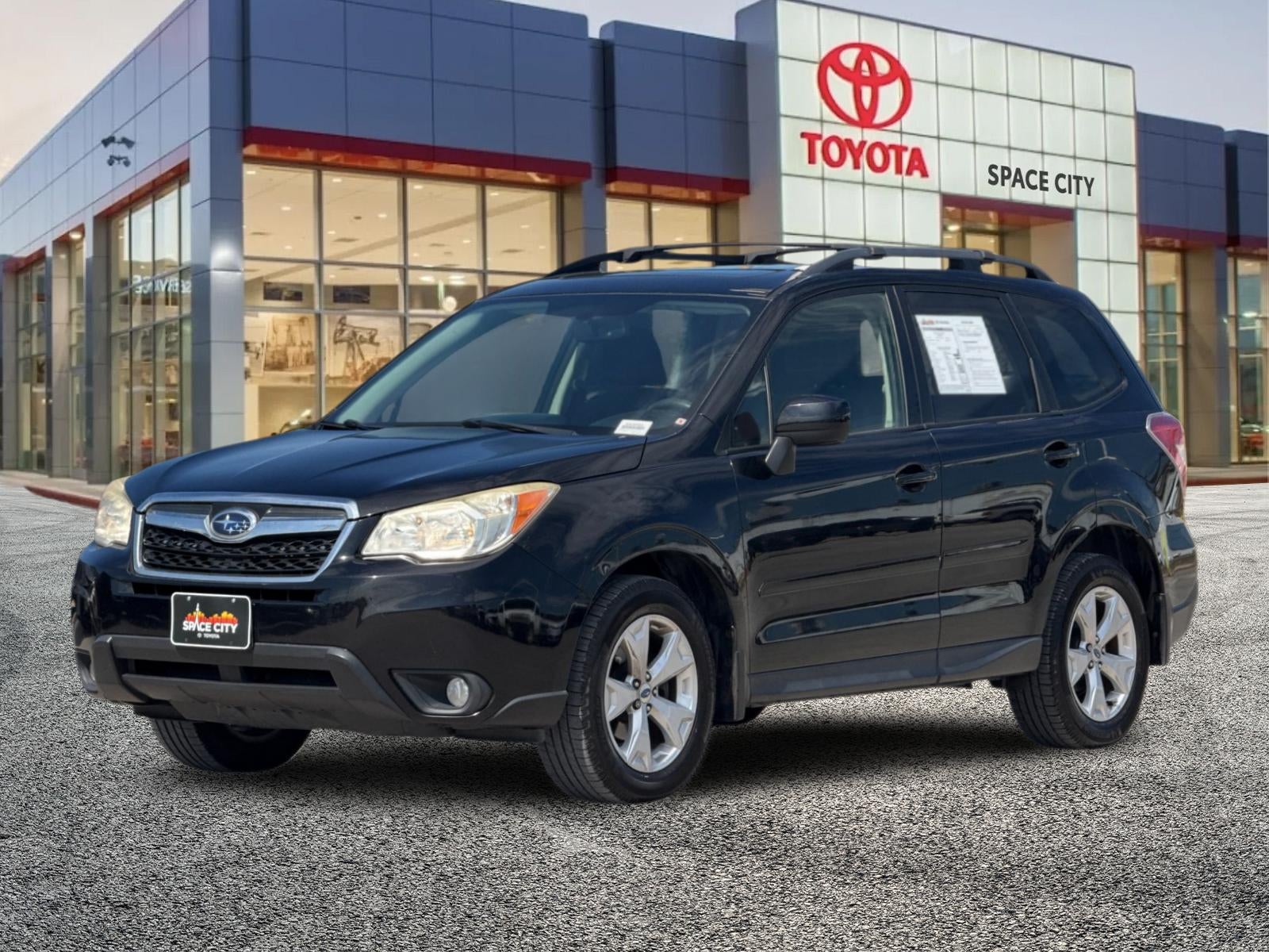Used 2014 Subaru Forester i Premium with VIN JF2SJAEC0EH400830 for sale in Humble, TX