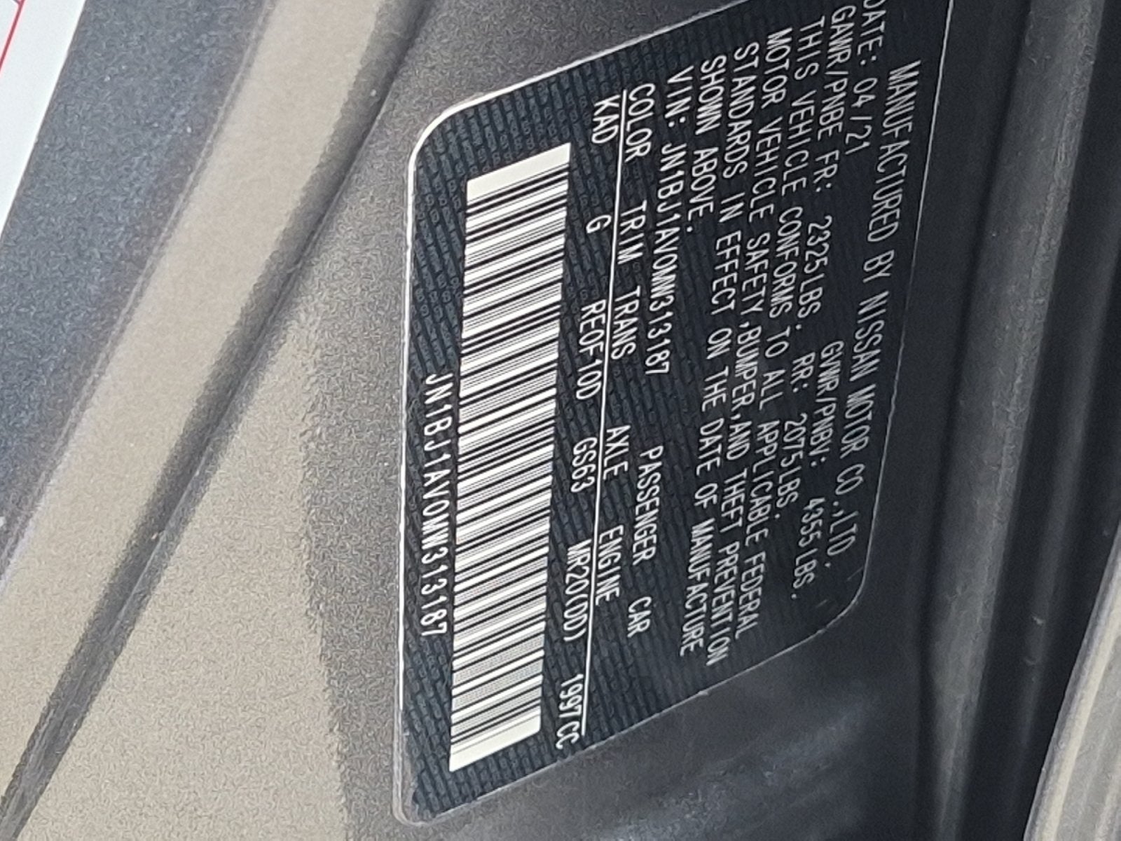2021 Nissan Rogue Sport S