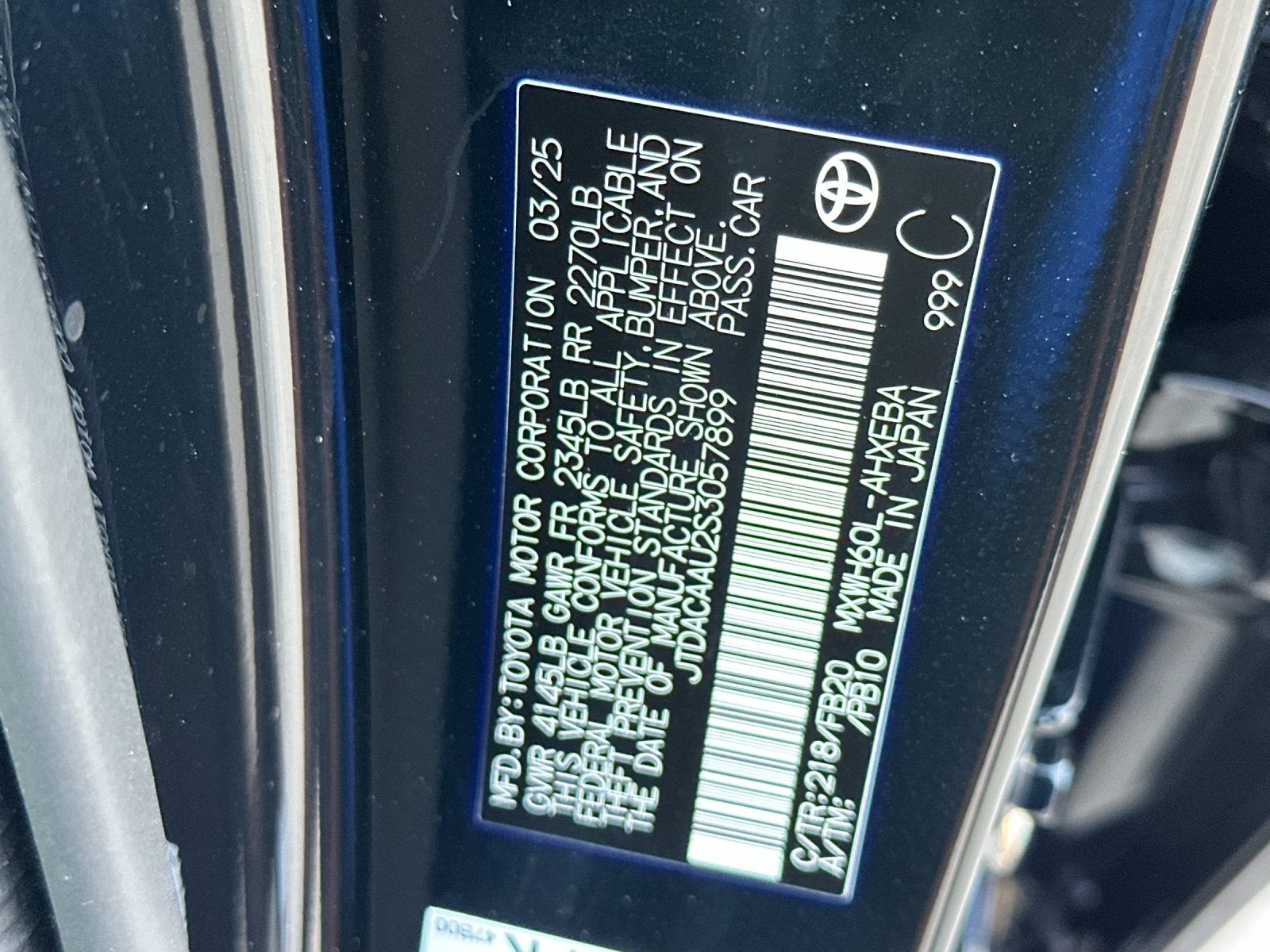2025 Toyota Prius LE