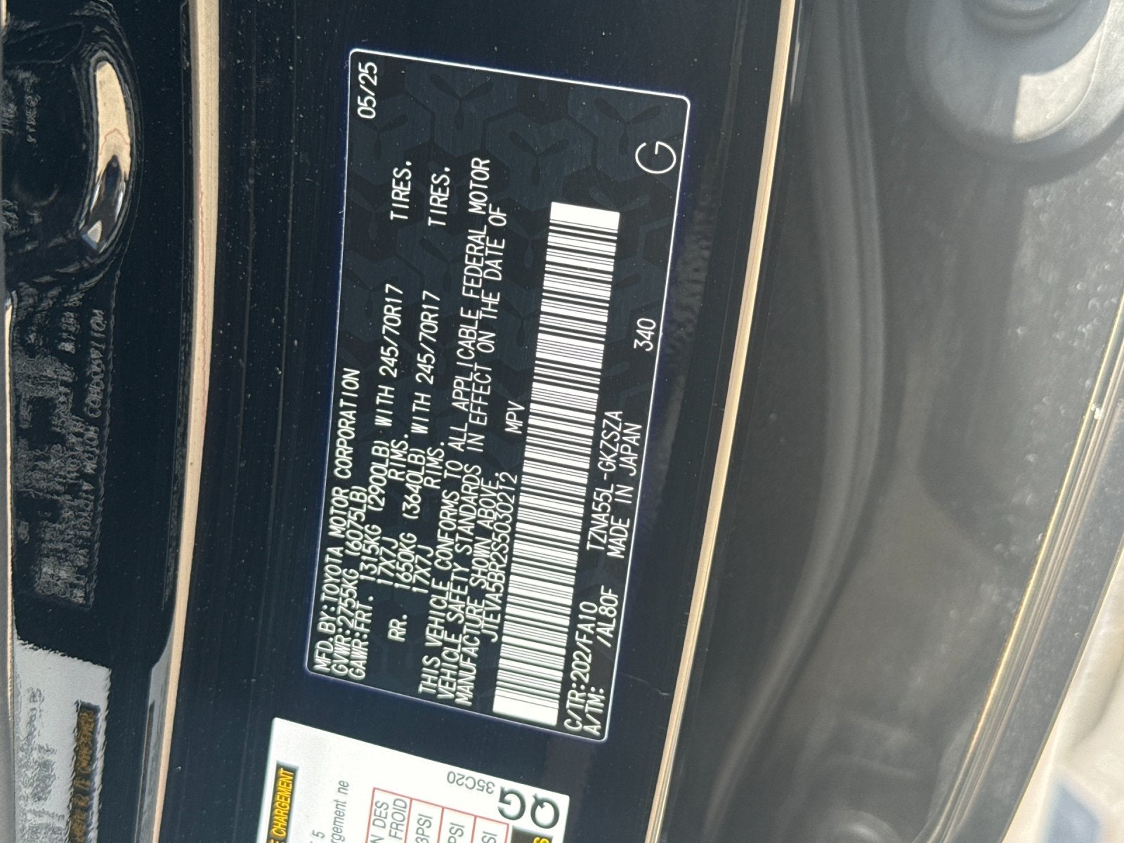 2025 Toyota 4Runner SR5