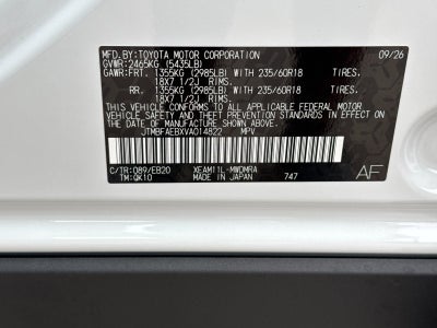2027 Toyota bZ XLE