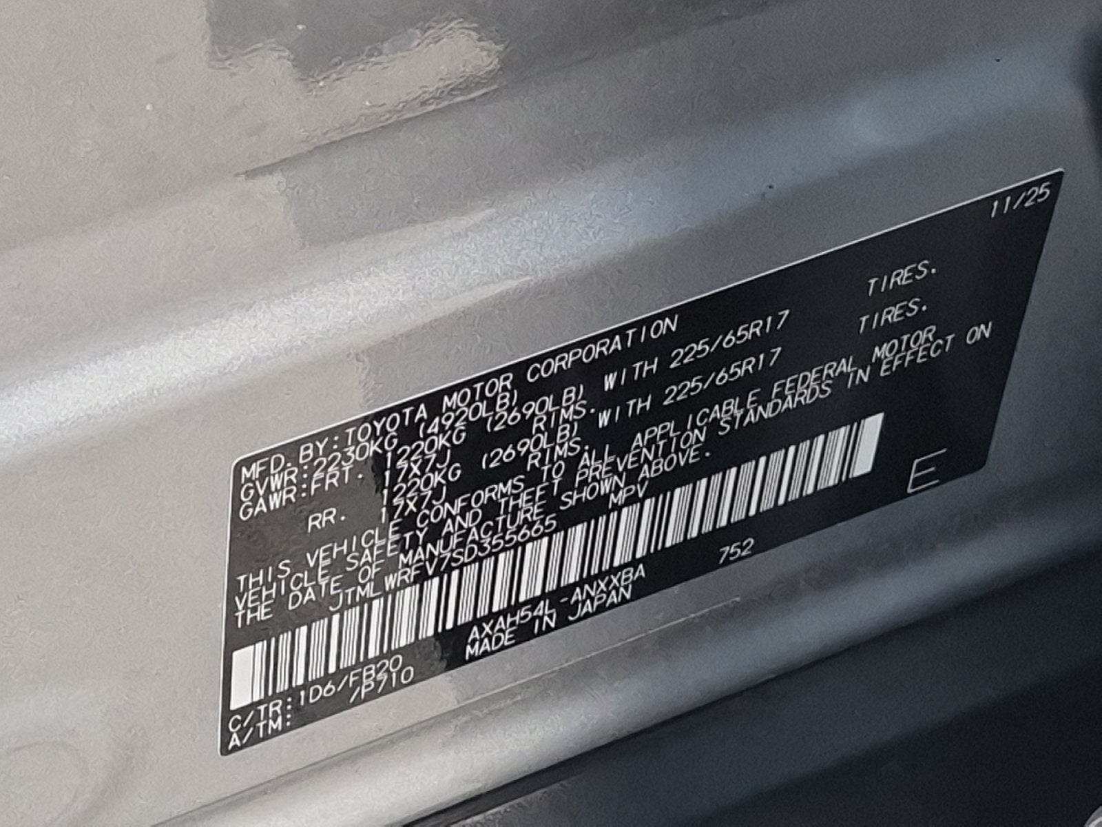 2025 Toyota RAV4 Hybrid LE