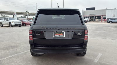 2019 Land Rover Range Rover HSE