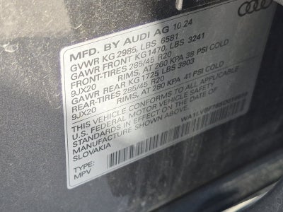 2025 Audi Q7 55 Premium Plus quattro