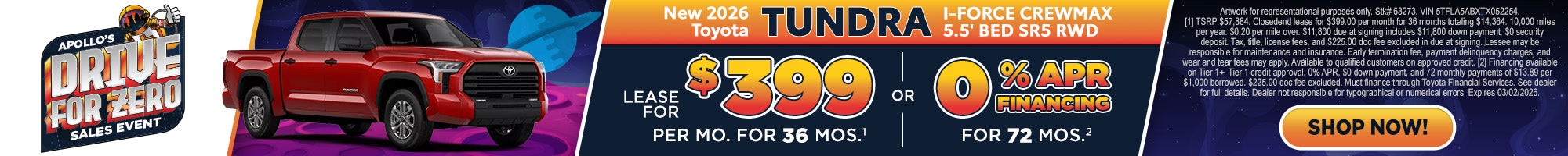 New 2026 Toyota Tundra